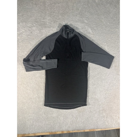 Smartwool Merino 250 Base Layer Mens Small‎ Grey 1/4 Zip Pullover Thermal Gray - Picture 1 of 10